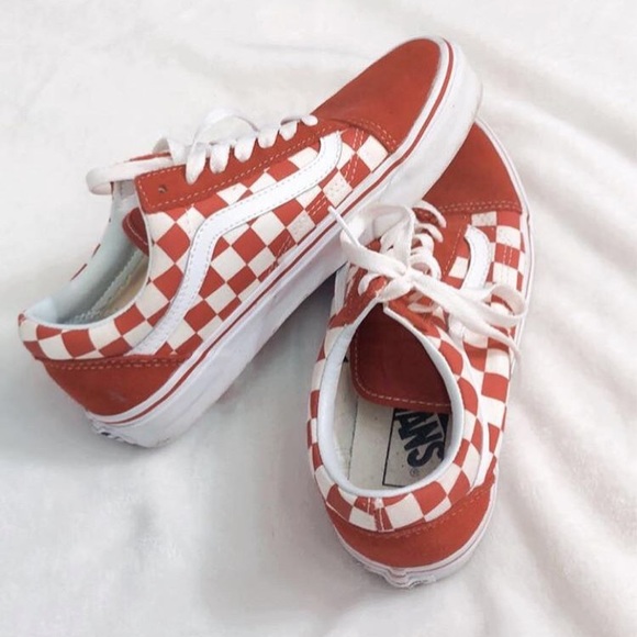 Red Checkered Vans - Picture 2 of 6